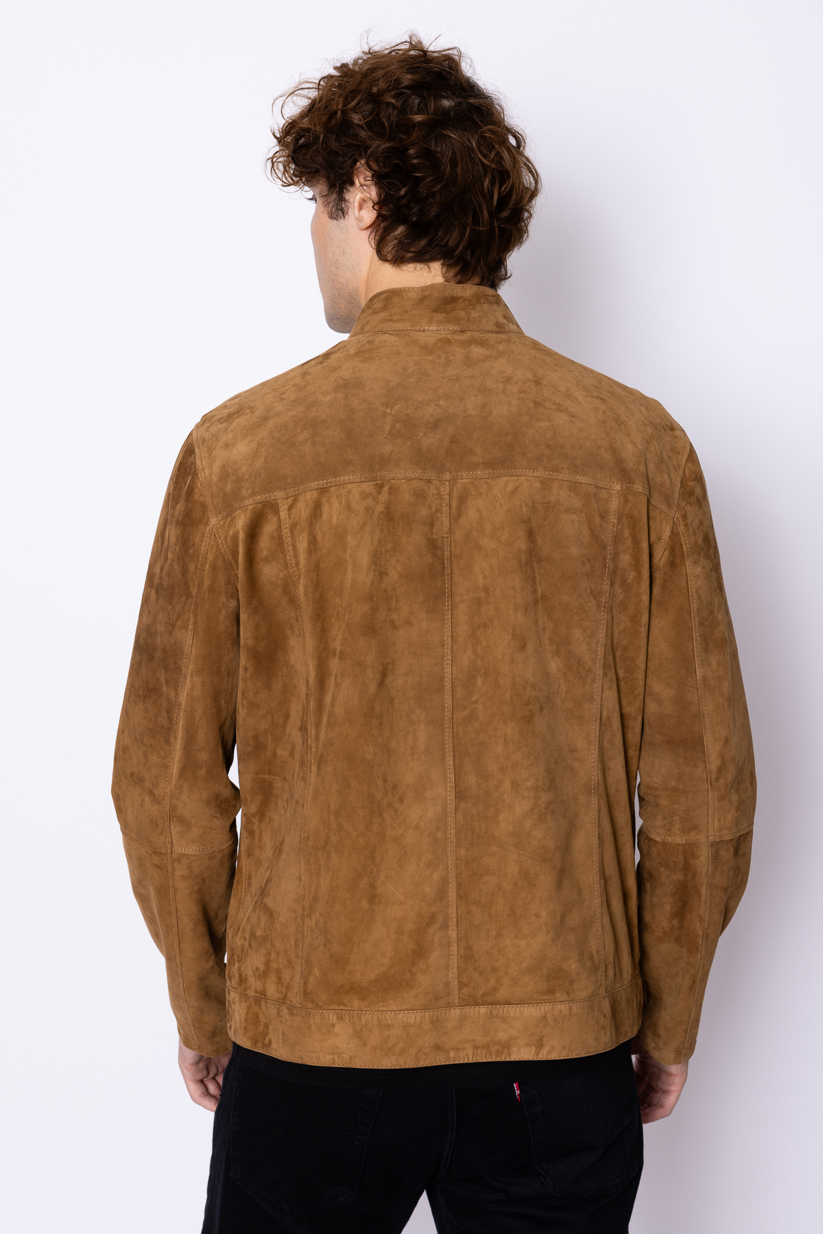 Çift Taraflı Fermuarlı Erkek Mont XL-Camel